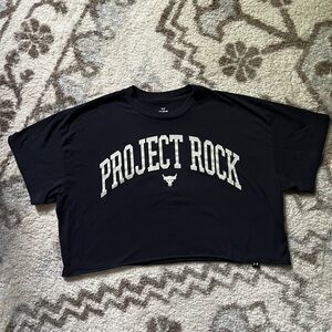 Project Rock crop tee